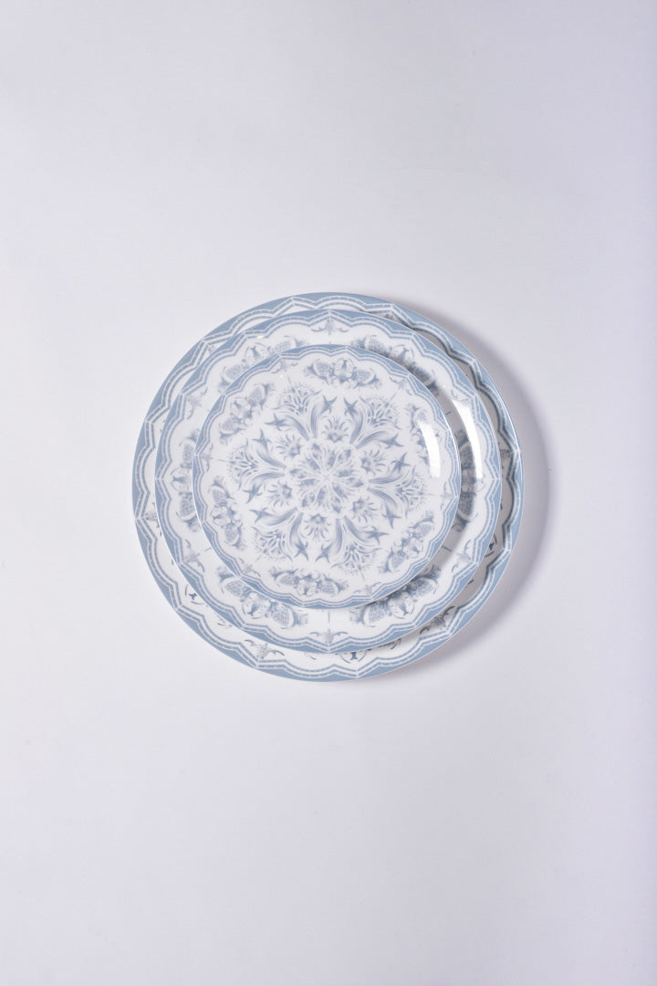 Platos Ceramica Gris Dessert