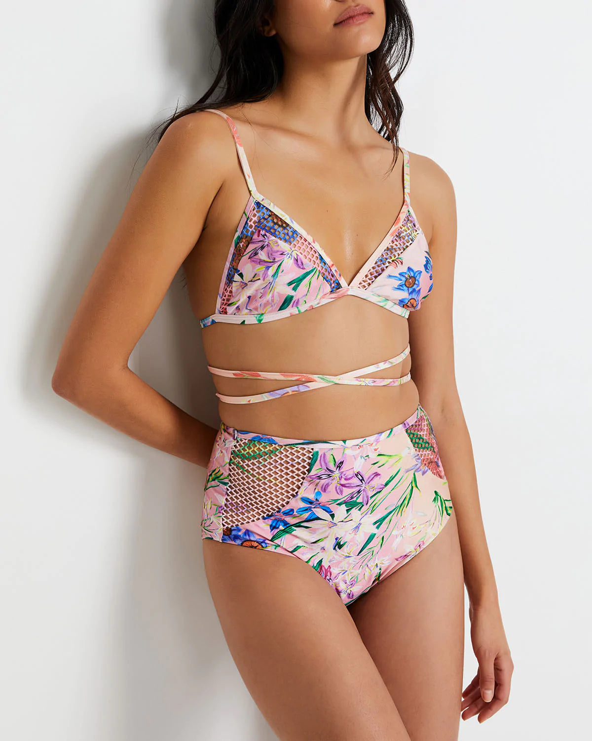 Ombre Iris High Waist Bikini