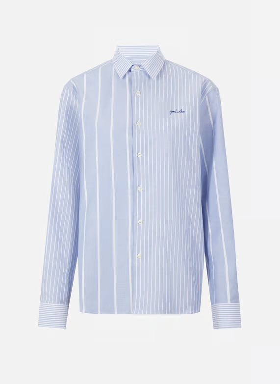 Good Vibes striped shirt