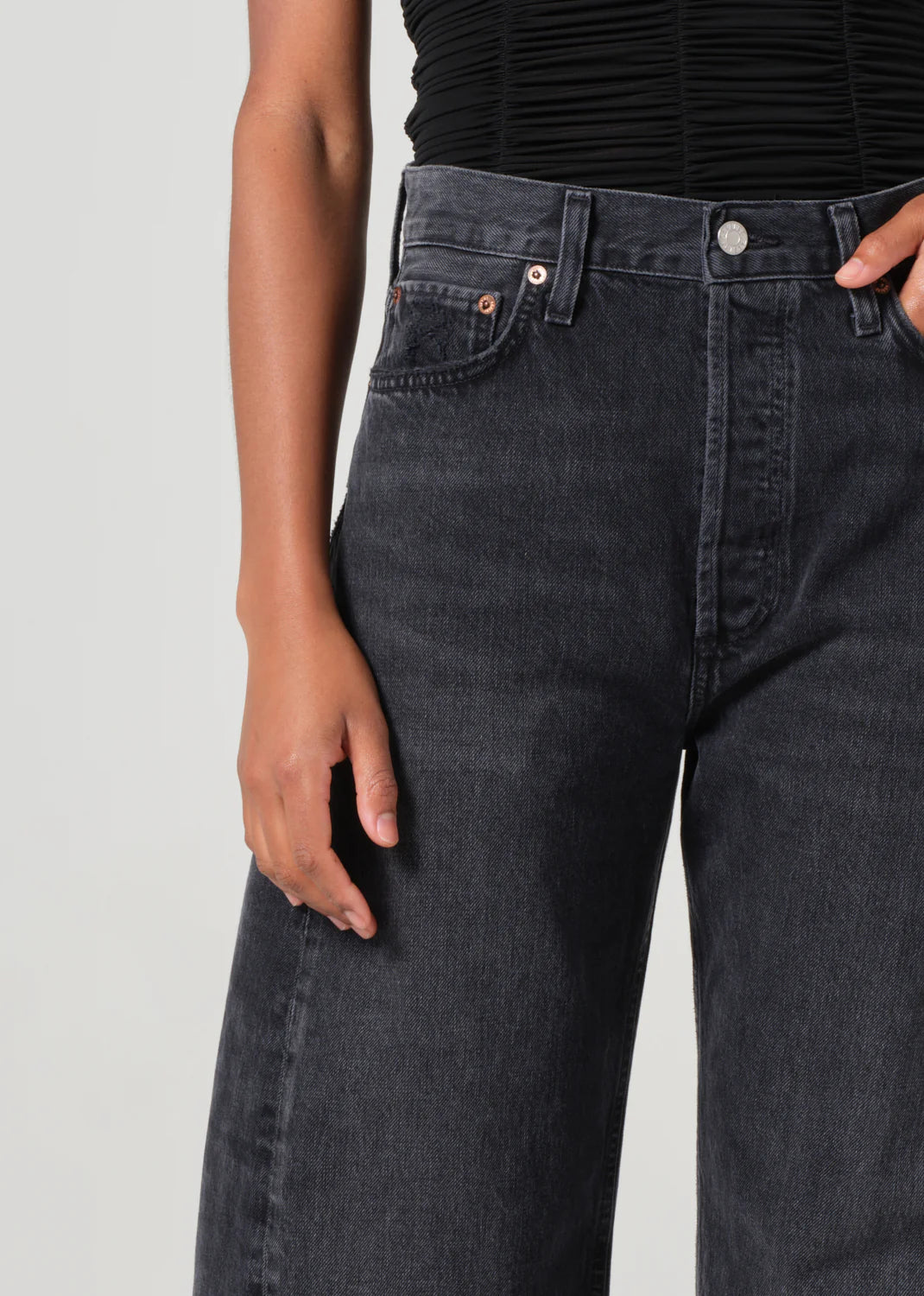 Luna High Rise Pieced Taper