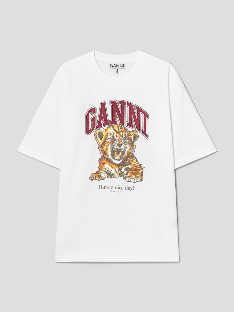 Heavy Jersey Beaded Baby Tiger Print