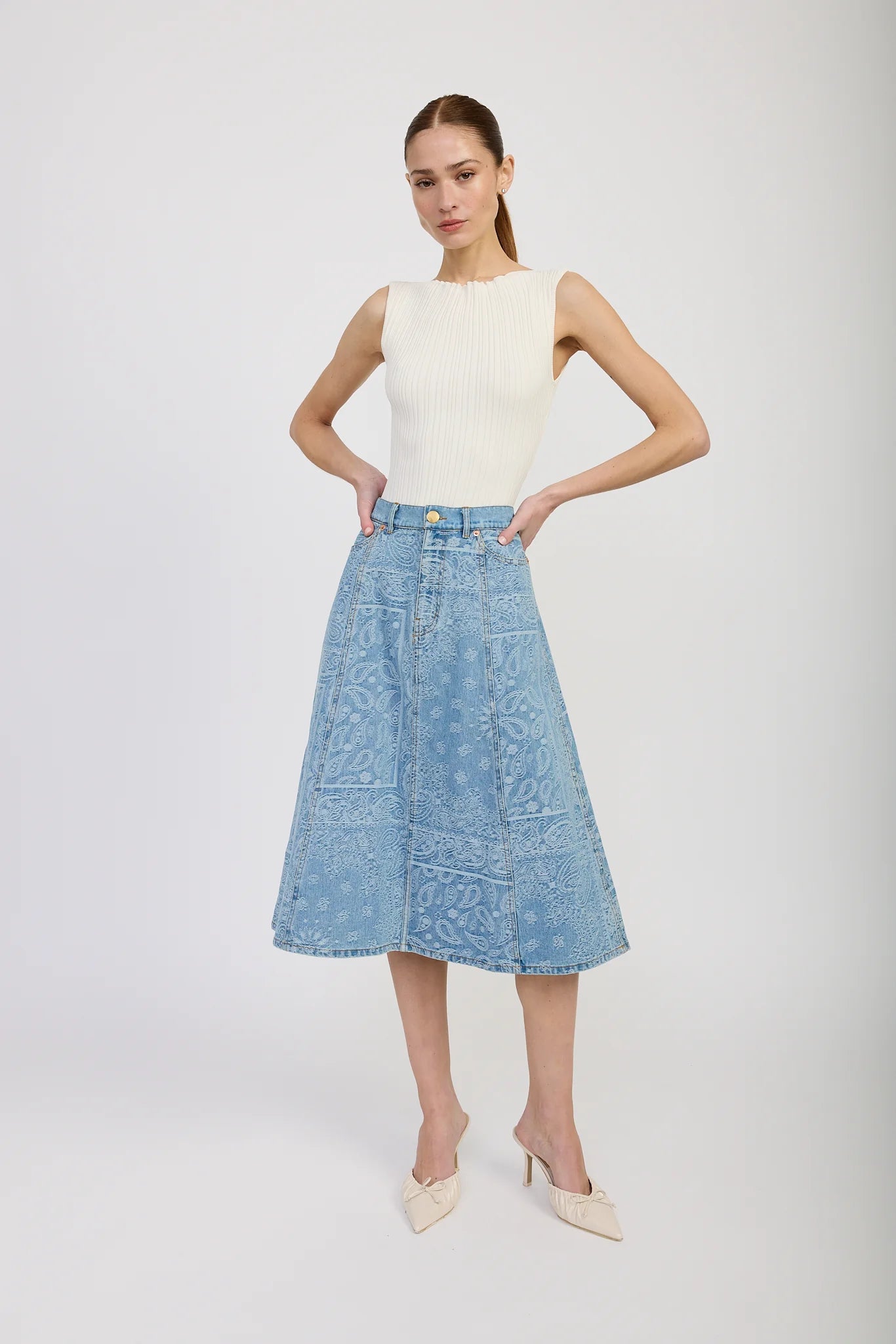 Tarak Midi Skirt