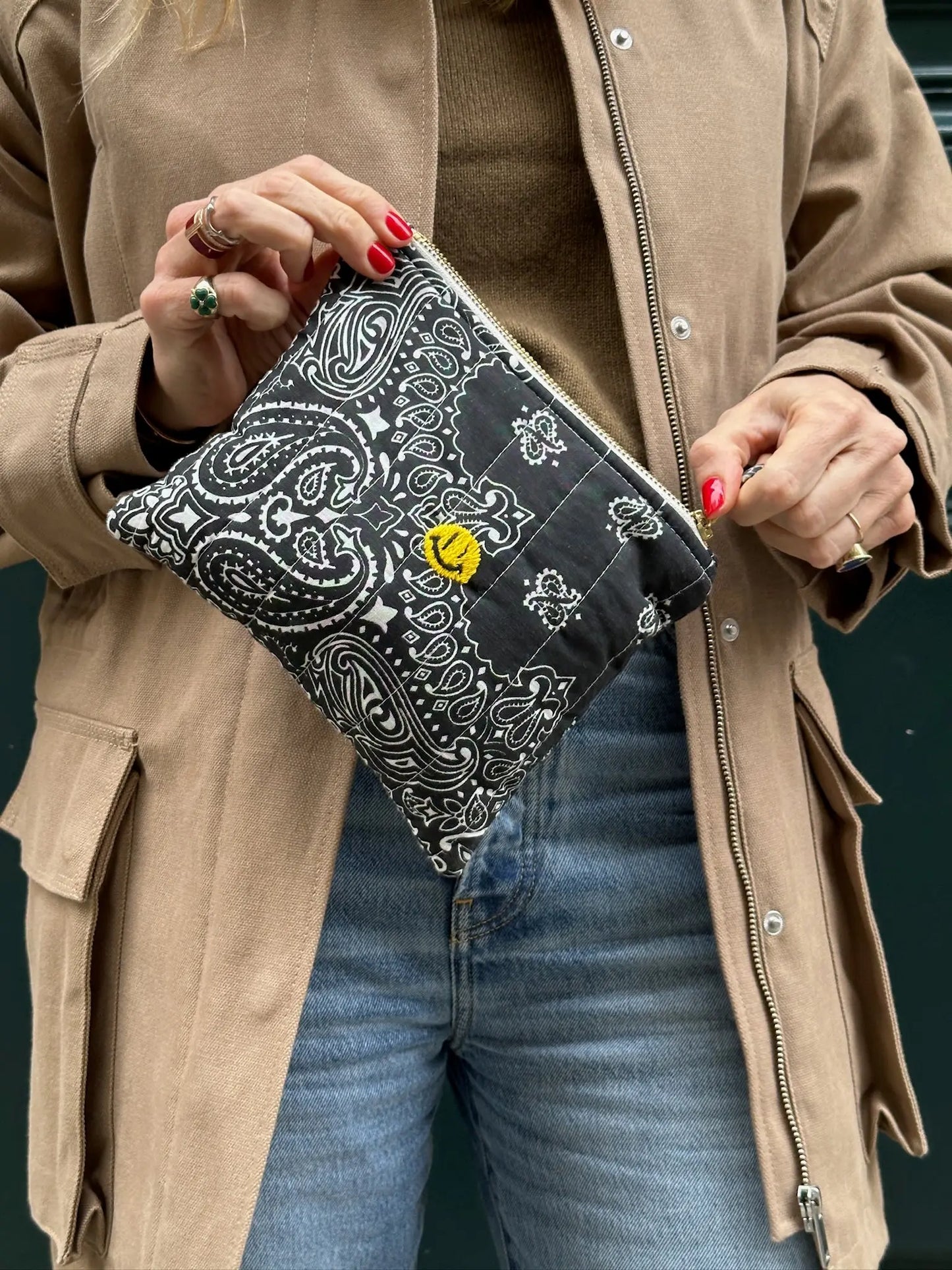 Mini Pochette Happy Face