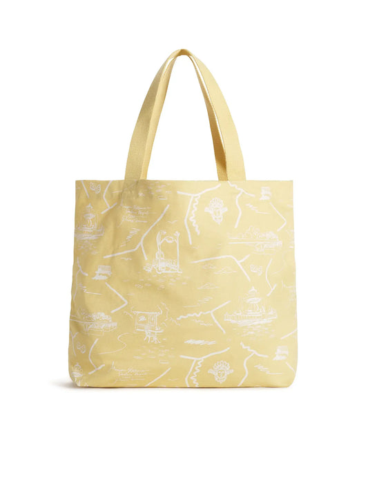 Parisian Map Tote