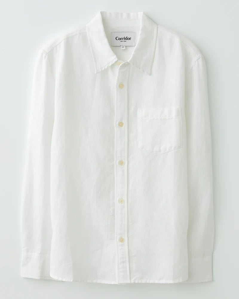 Linen Cotton LS Shirt
