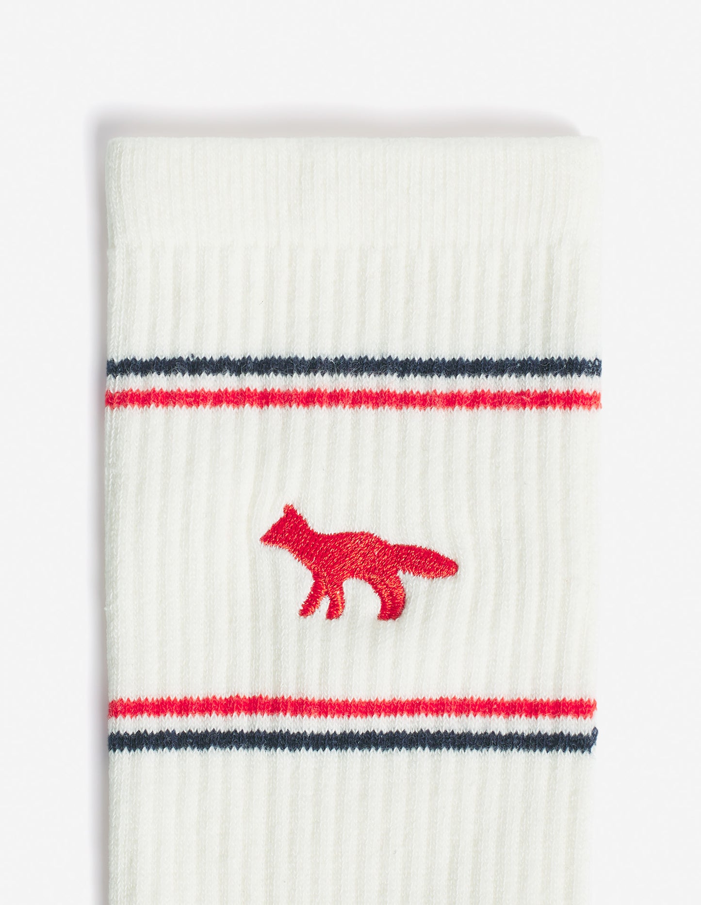 Kitsune White Socks Unisex