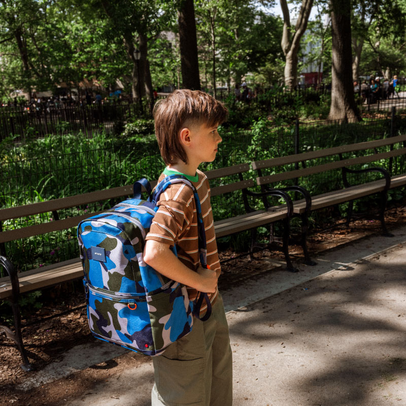 Camo Kane Double Pocket Backpack