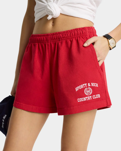 Varsity Crest Disco Short
