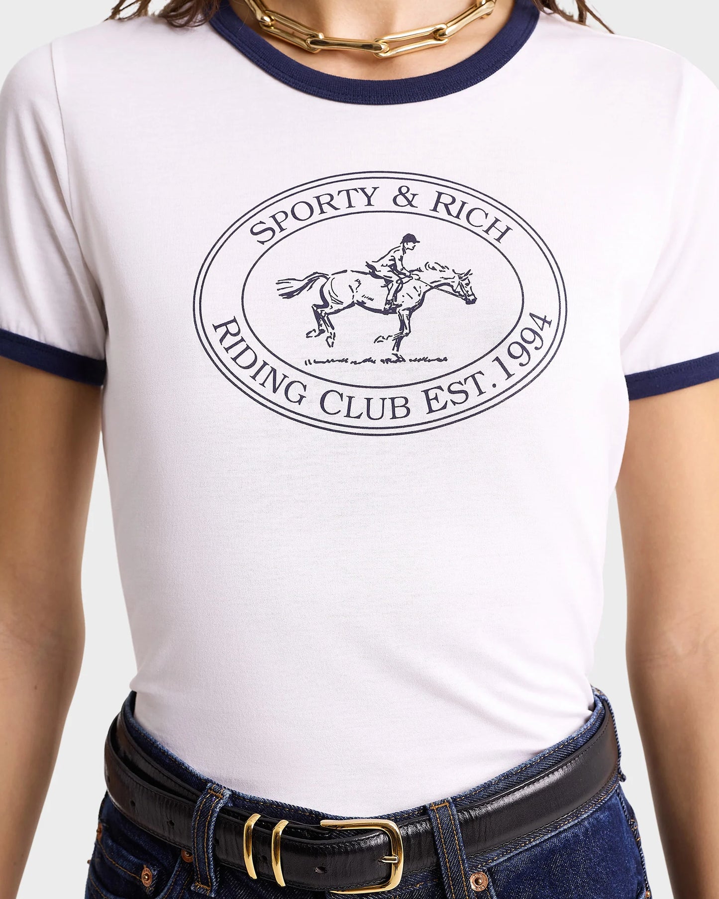 Riding Club Ringer Tee