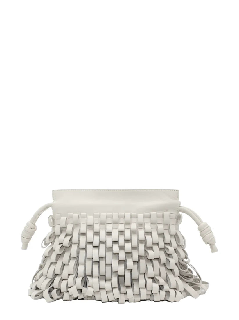 Quinn Fringe Loop Clutch