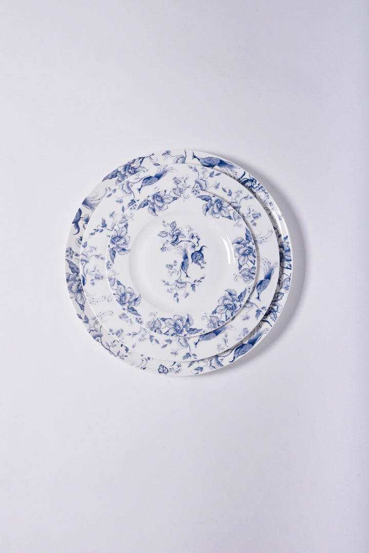 Blue Birds Charger Plates