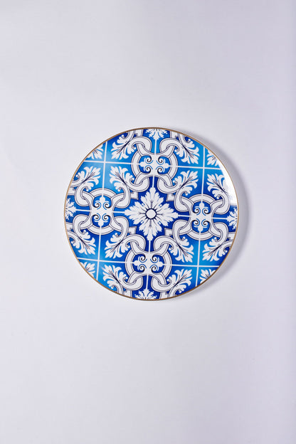 Blue Tiles Charger Plates