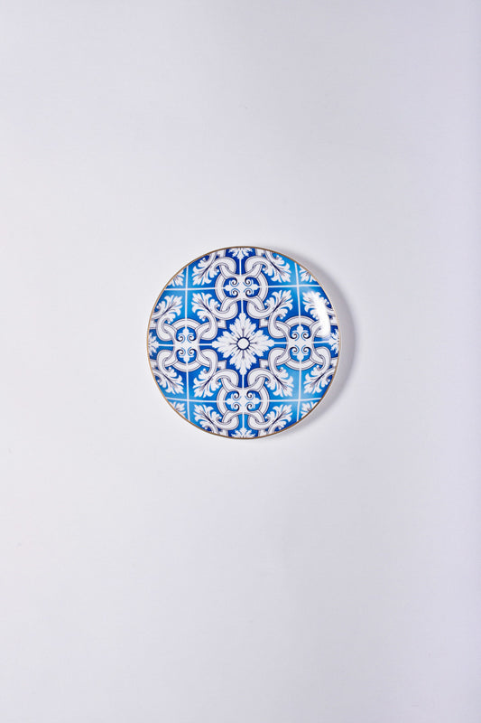 Blue Tiles Dessert Plates