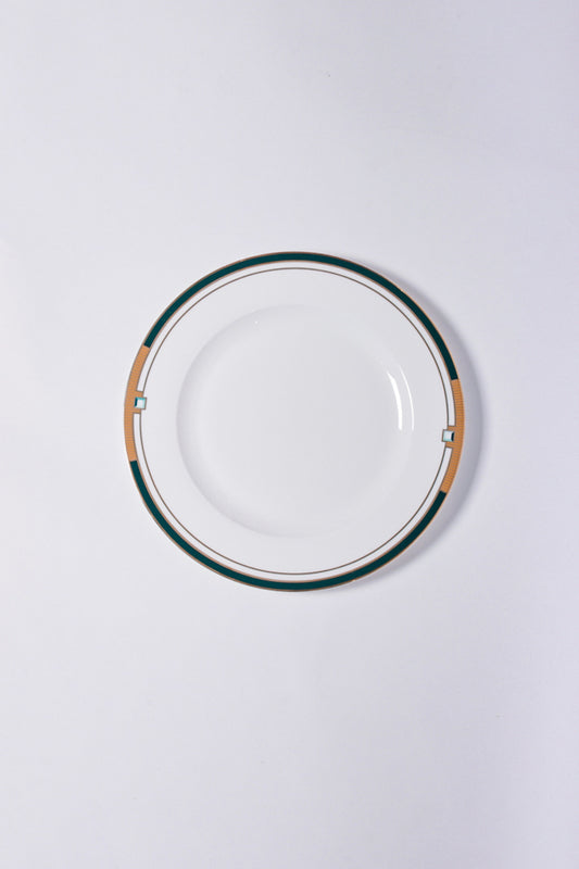 Plato Dinner Emerald Art Deco