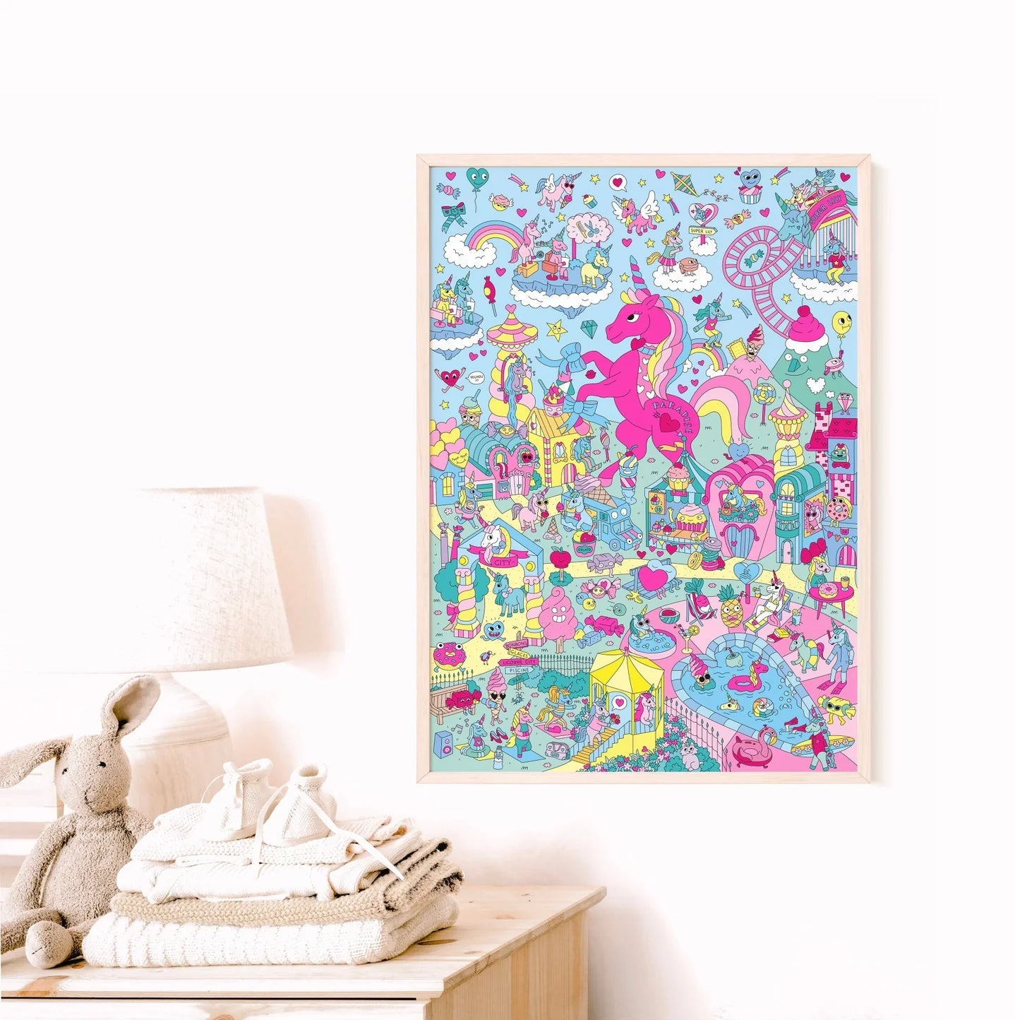 Unicorn Sticker Poster