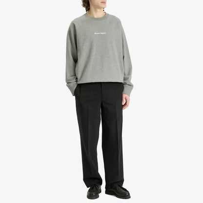 Sudadera raglán extragrande bordada