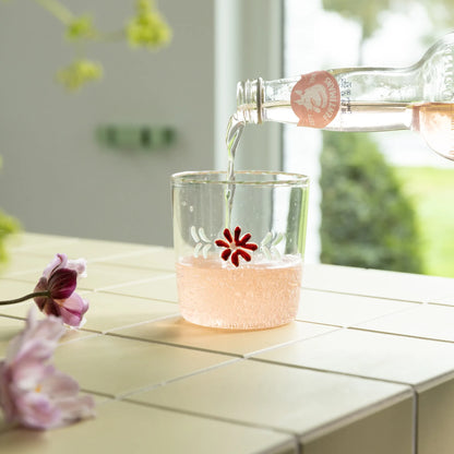 Glass Flora Set of 2