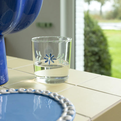Glass Flora Set of 2