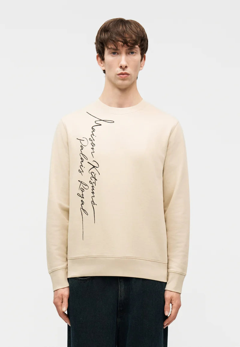 Poetic Script Sweatshirt