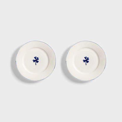 Juego de 2 platos Anouk Clover