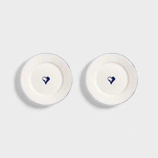Plate Anouk Heart Set Of 2