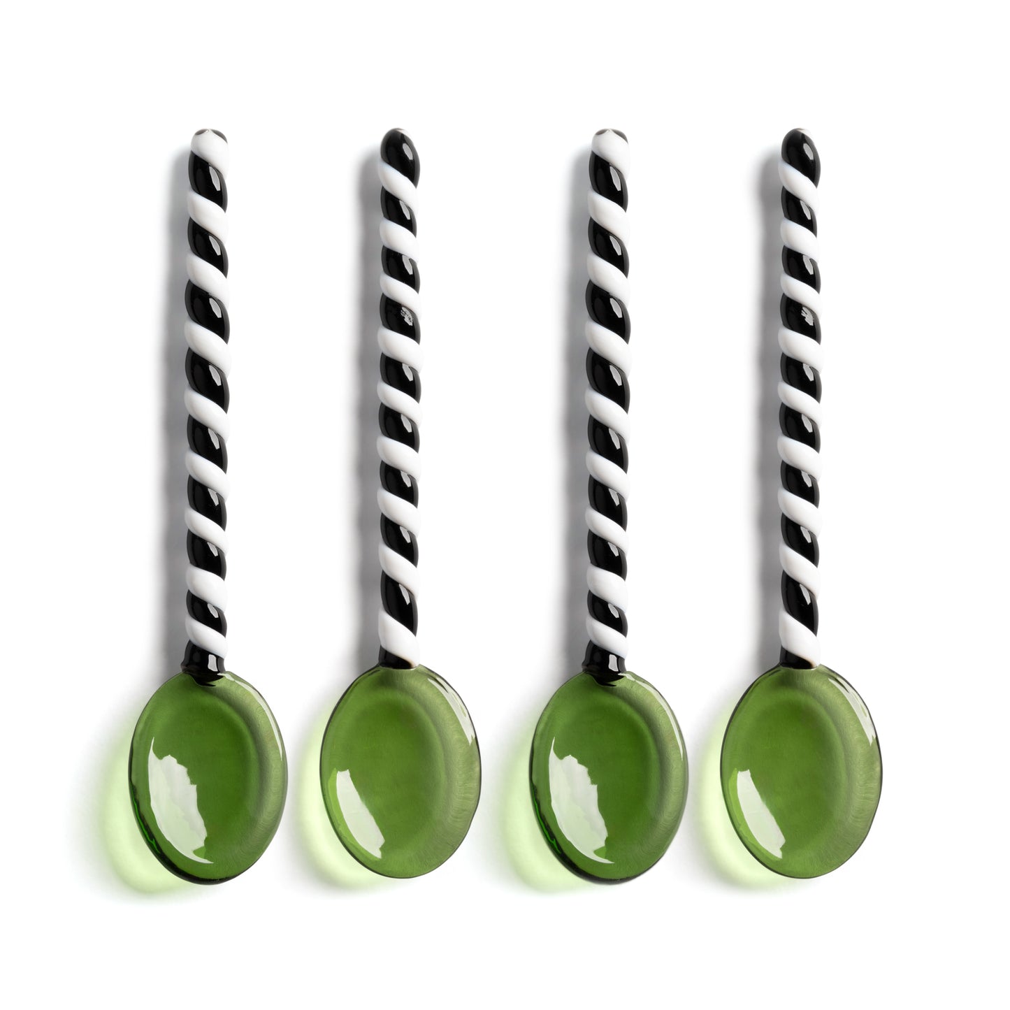 Spoon Duet Green Set Of 4 2174-09