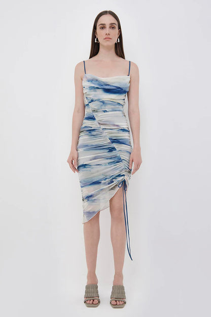 Vestido de punto de malla Trixie