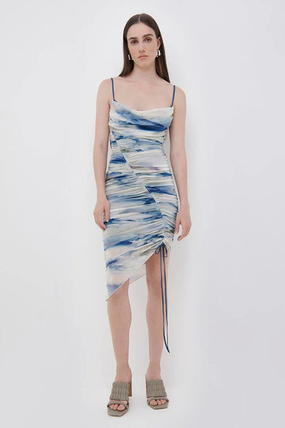 Vestido de punto de malla Trixie