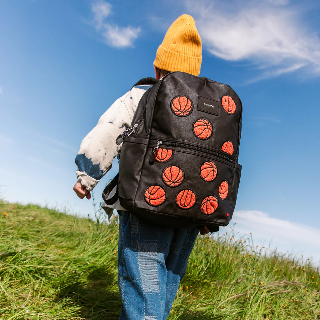 Fuzzy Basketballs Kane Backpack