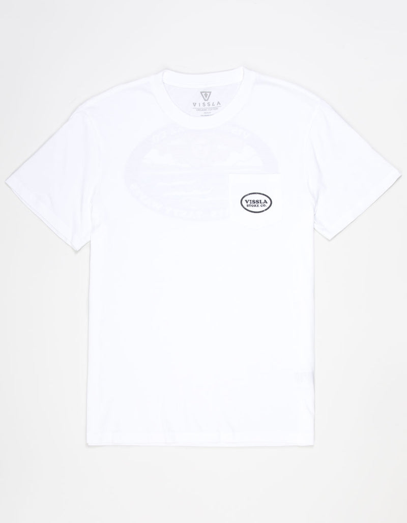 Tasty Waves Mens Pocket Tee