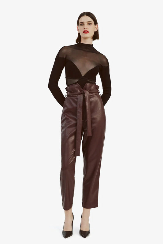 Debbie Vegan Leather Pant