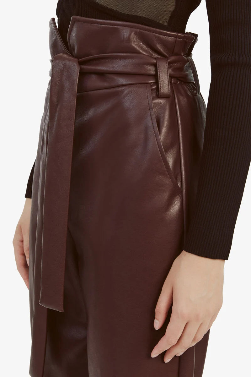 Debbie Vegan Leather Pant