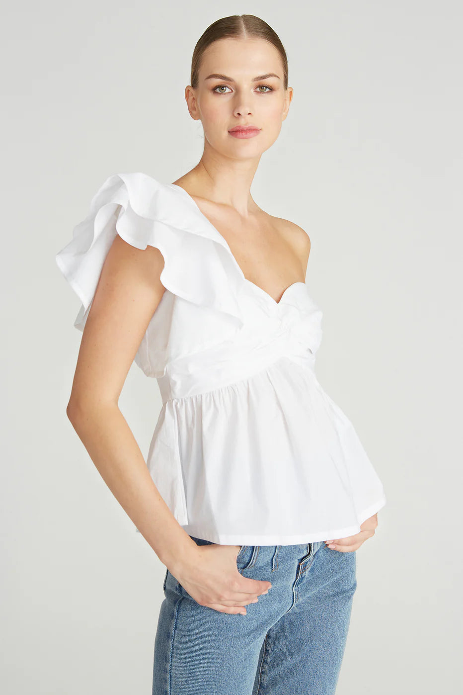 Amal One Shoulder Top