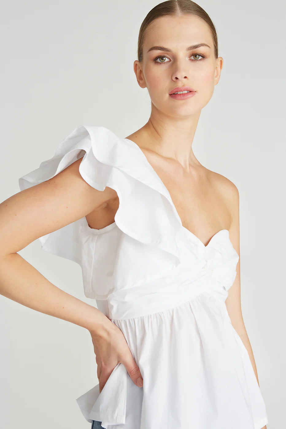 Amal One Shoulder Top