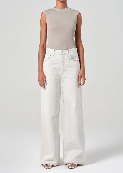 Dame High Rise Wide Leg No Cuff