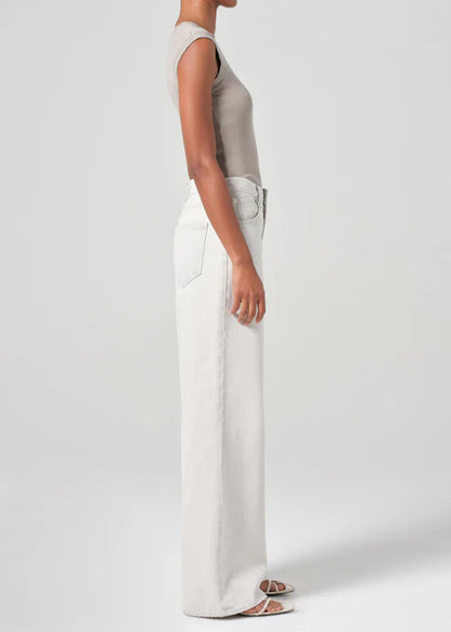 Dame High Rise Wide Leg No Cuff