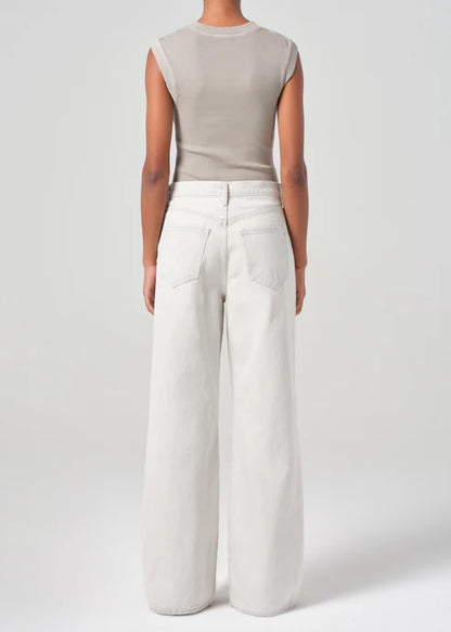 Dame High Rise Wide Leg No Cuff