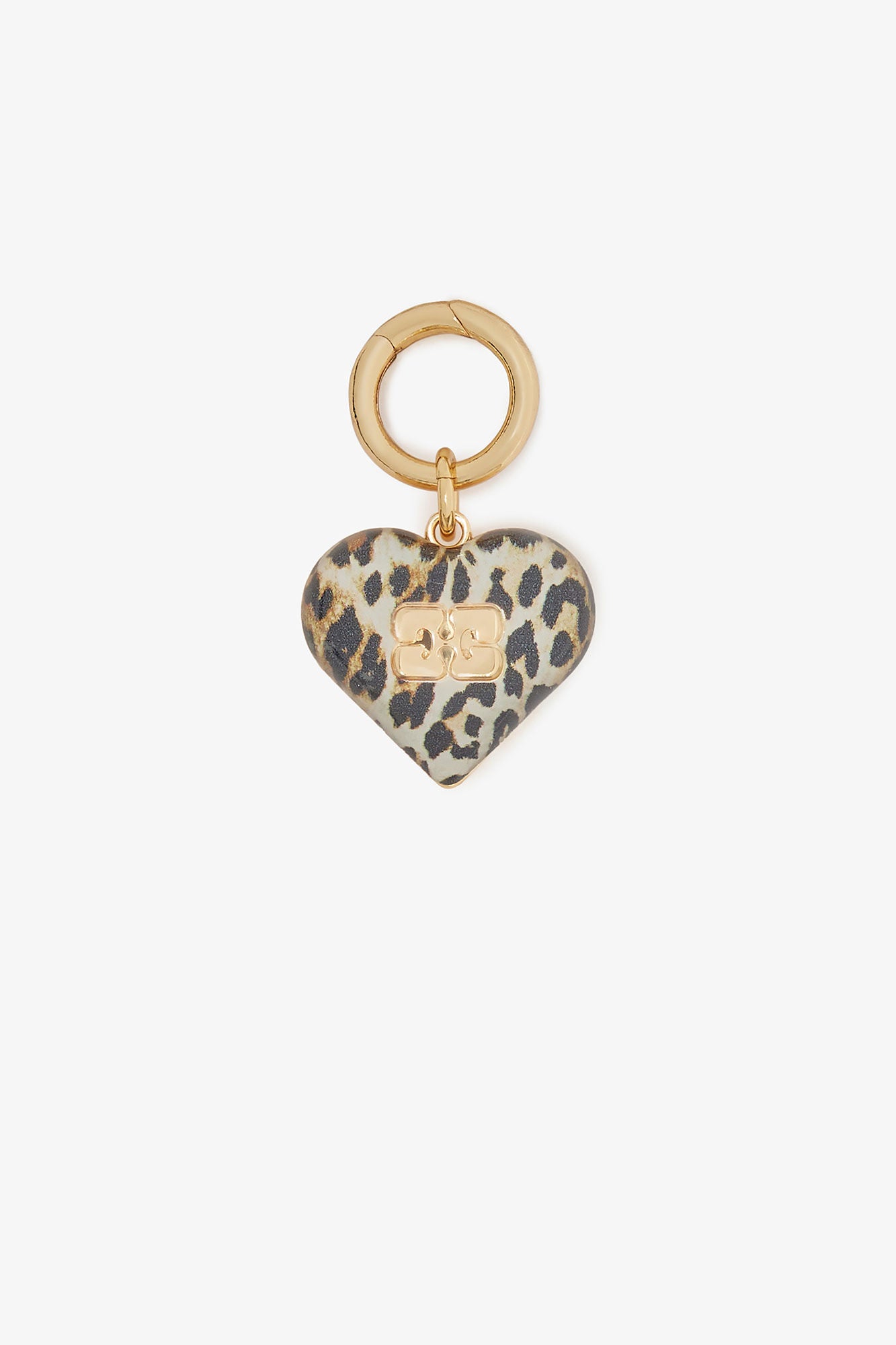 Ganni Bou Heart Charm
