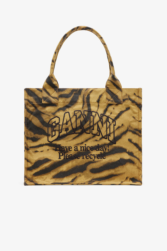 Large Easy Shopper Print Zebra