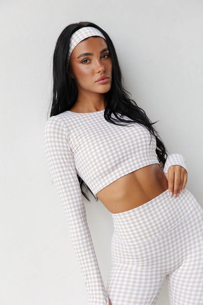 Luxe Staple Sleeved Crops