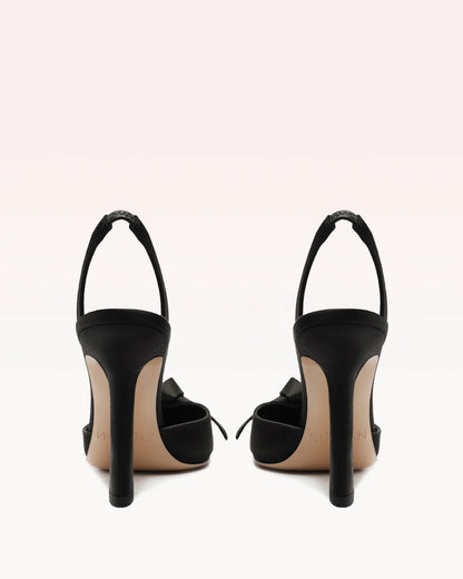 Clarita Bell Royal Satin Heel