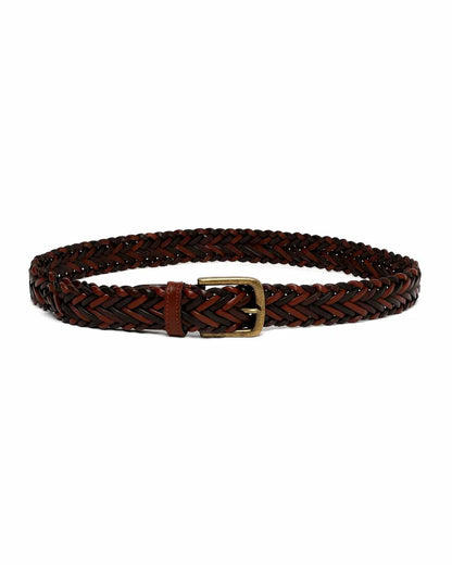Braided Leather Belt