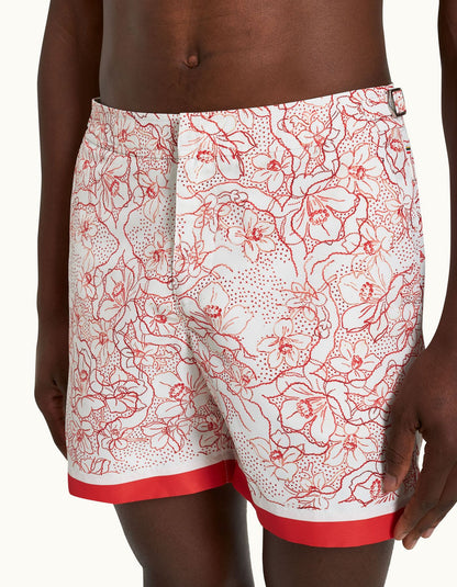 Bañador corto Bulldog Floral Nouveau