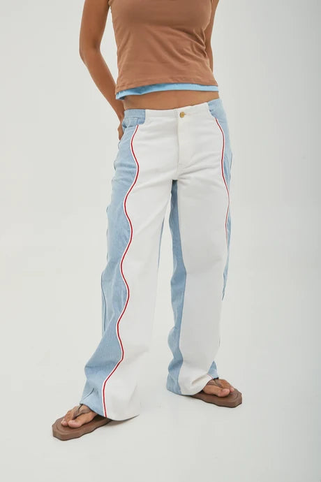 Waves Coast Jean
