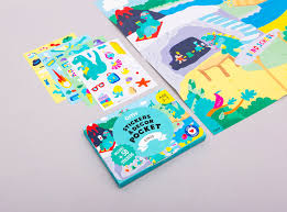 Dinos Sticker Decor Pocket