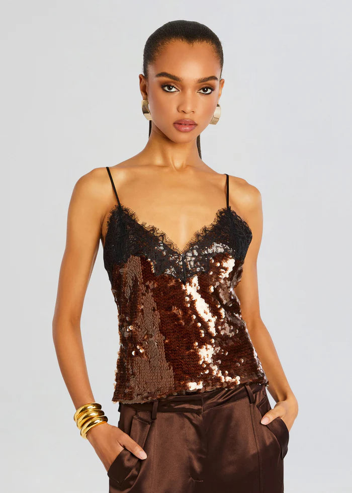 Danna Sequin Top