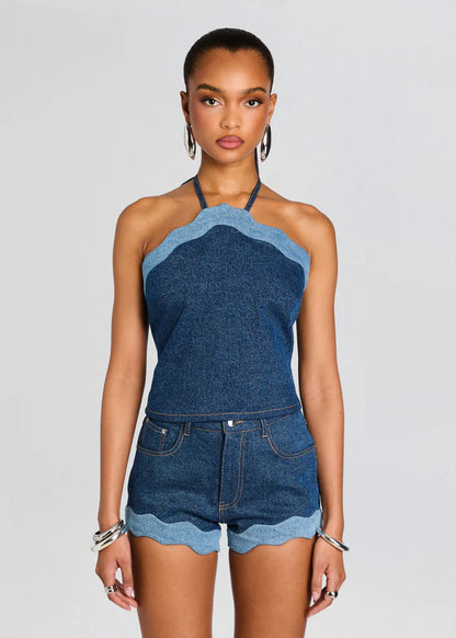 Rhonda Ritzi Denim Set