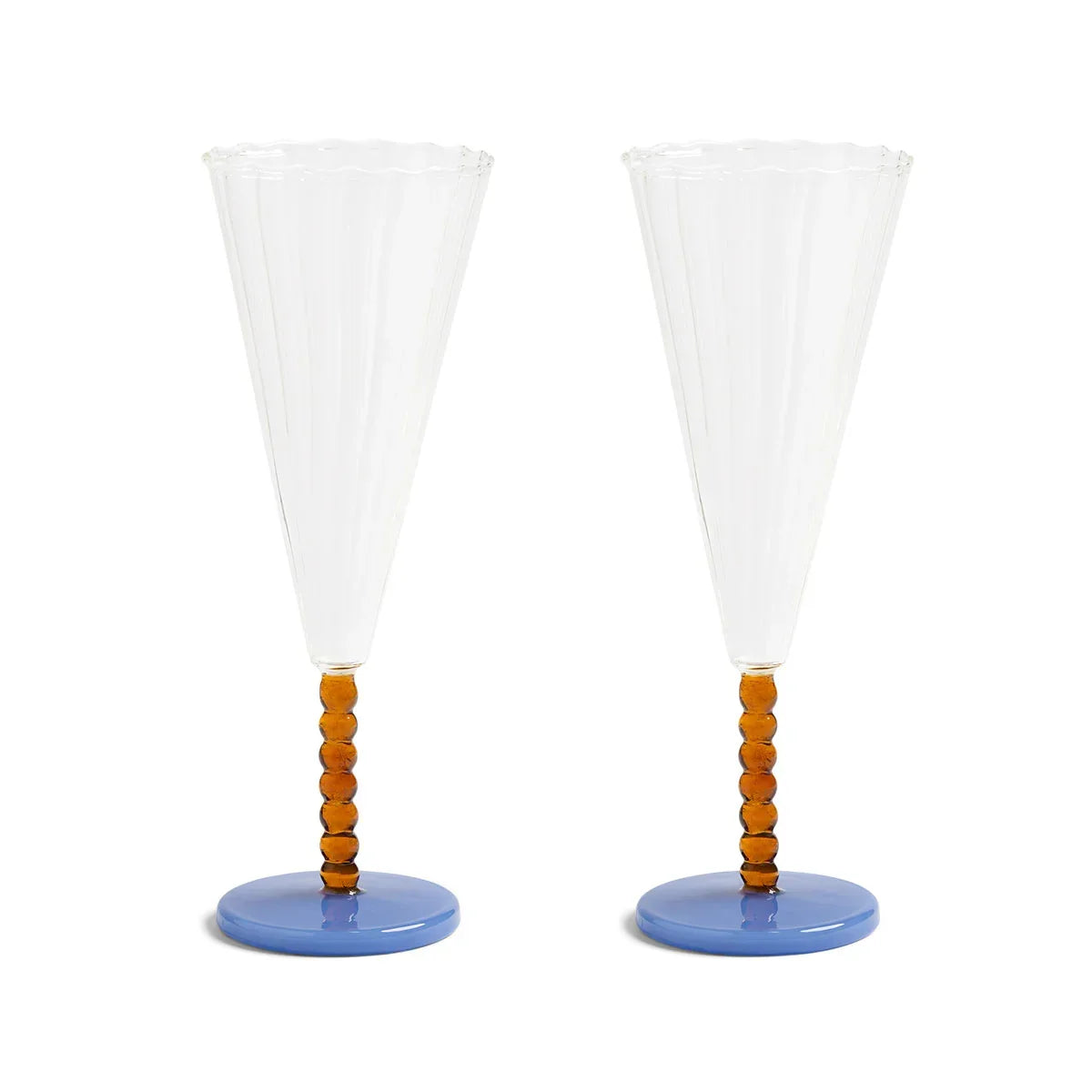 Flute Perle Set of 2