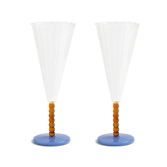 Flute Perle Set of 2