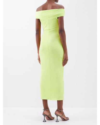 Jersey Midi Dress